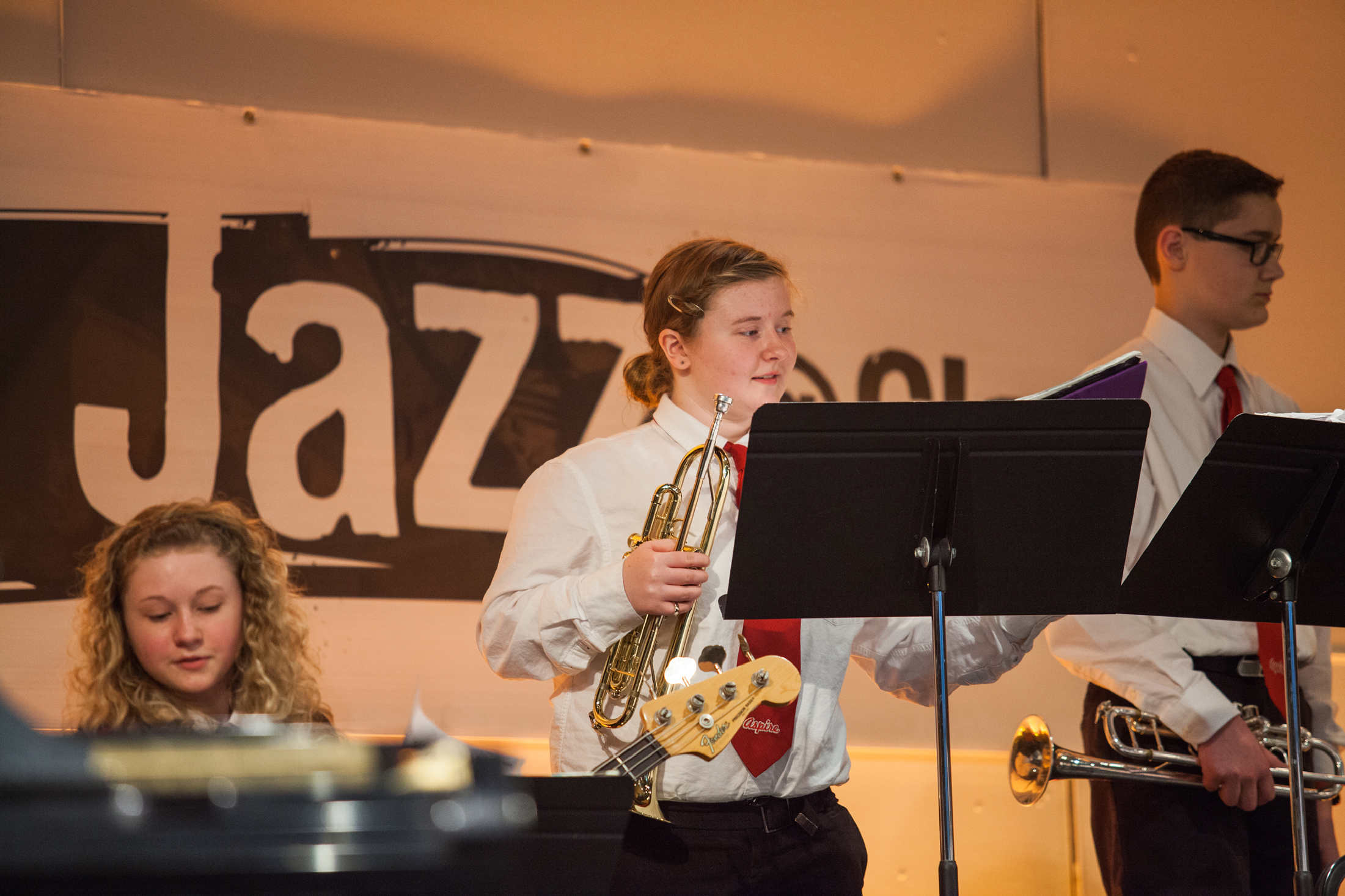 Jazz Festival at Clark College (middle school competition)