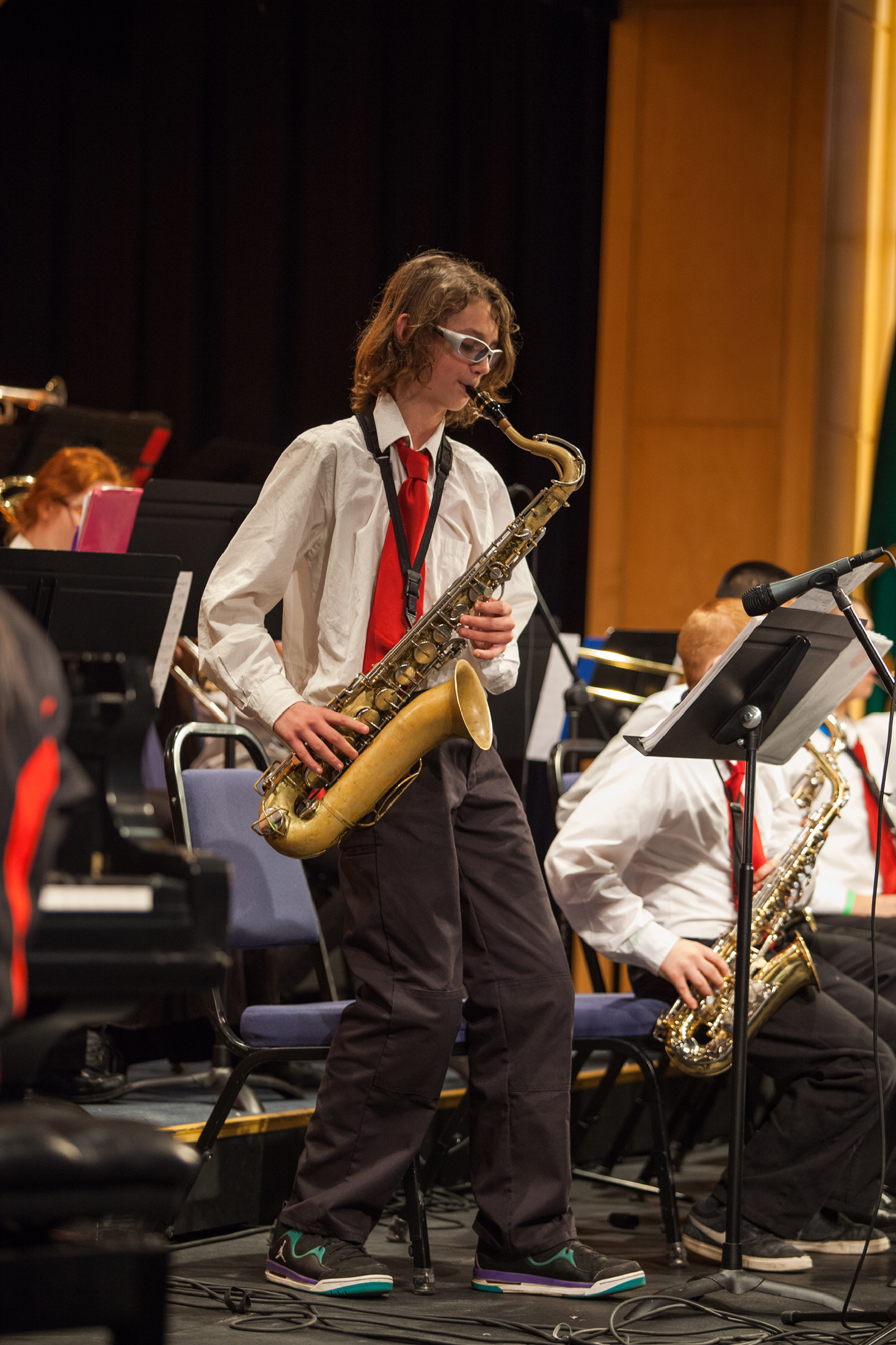 Jazz Festival at Clark College (middle school competition)