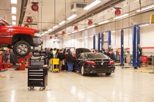 Professional Technical Day 2015 visit to Automotive