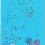 Backpack Project thank you card