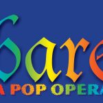 rainbow-colored text: "bare: a pop opera"