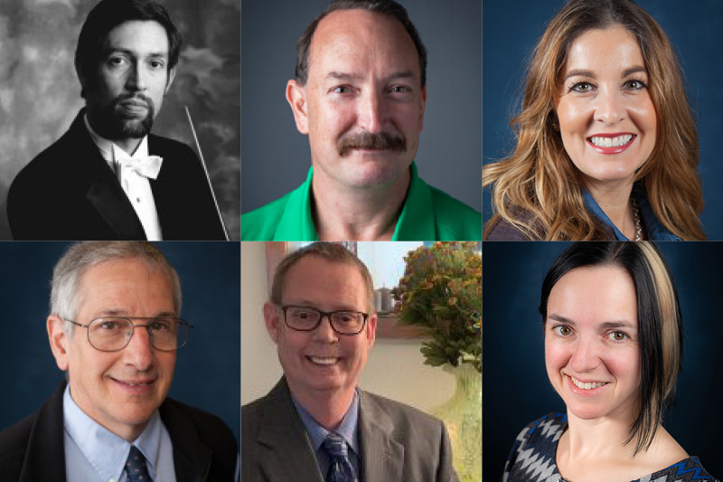 composite photo of the 2020 Exceptional Faculty Award recipients