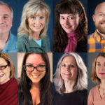 composite photo of 12 newly tenured faculty