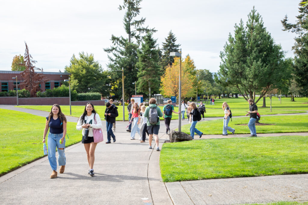 Students on Campus